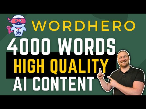WordHero - Writing a 4000 Word Post with AI - My Process